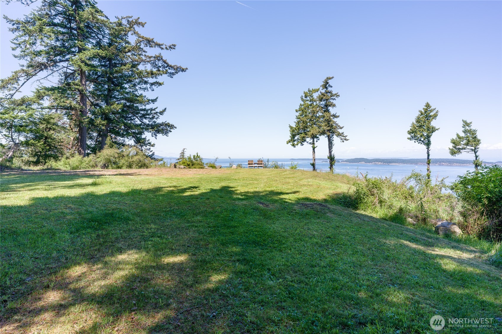 463 Wright Road Orcas Island, WA 98245 - Photo 4 of 40 a view of yard with ocean view