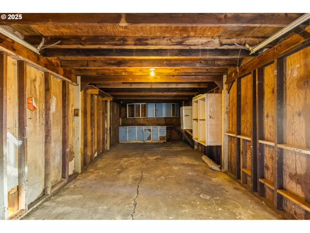 a view of water heater room