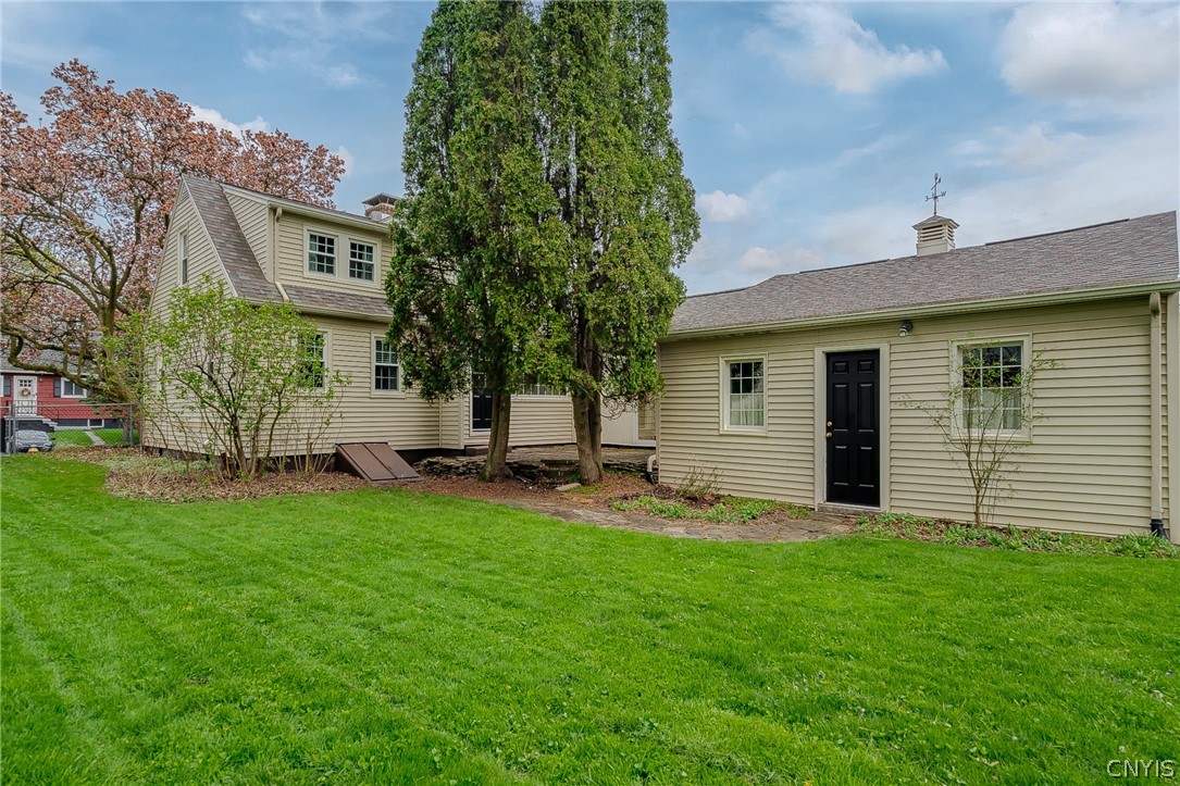 110 Ardmore Road Geddes, NY 13219 - Photo 45 of 50 Rear view- garage is off to the right