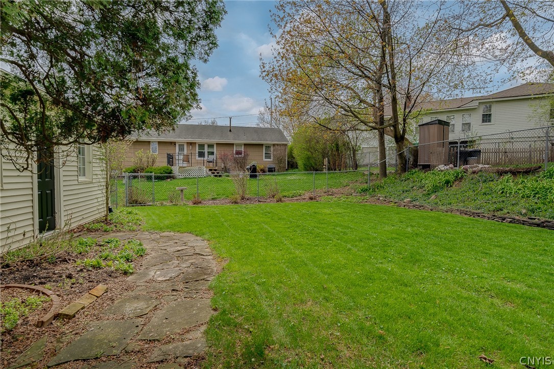 110 Ardmore Road Geddes, NY 13219 - Photo 50 of 50 The perfect size yard!