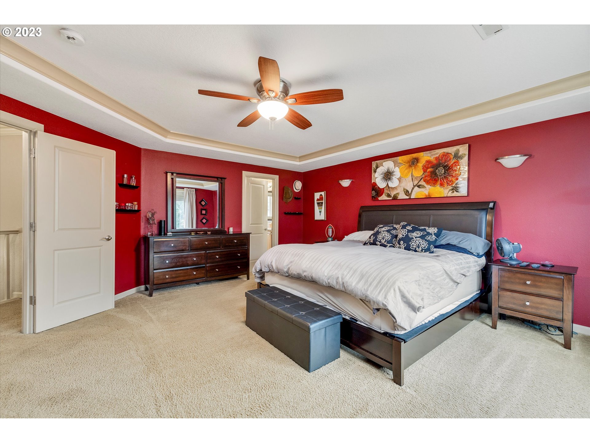 16472 Southeast Siri Loop Damascus, OR 97089 - Photo 29 of 41 a spacious bedroom with a bed closet and window