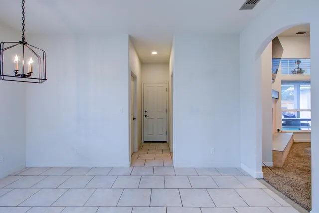 a view of a livingroom with furniture