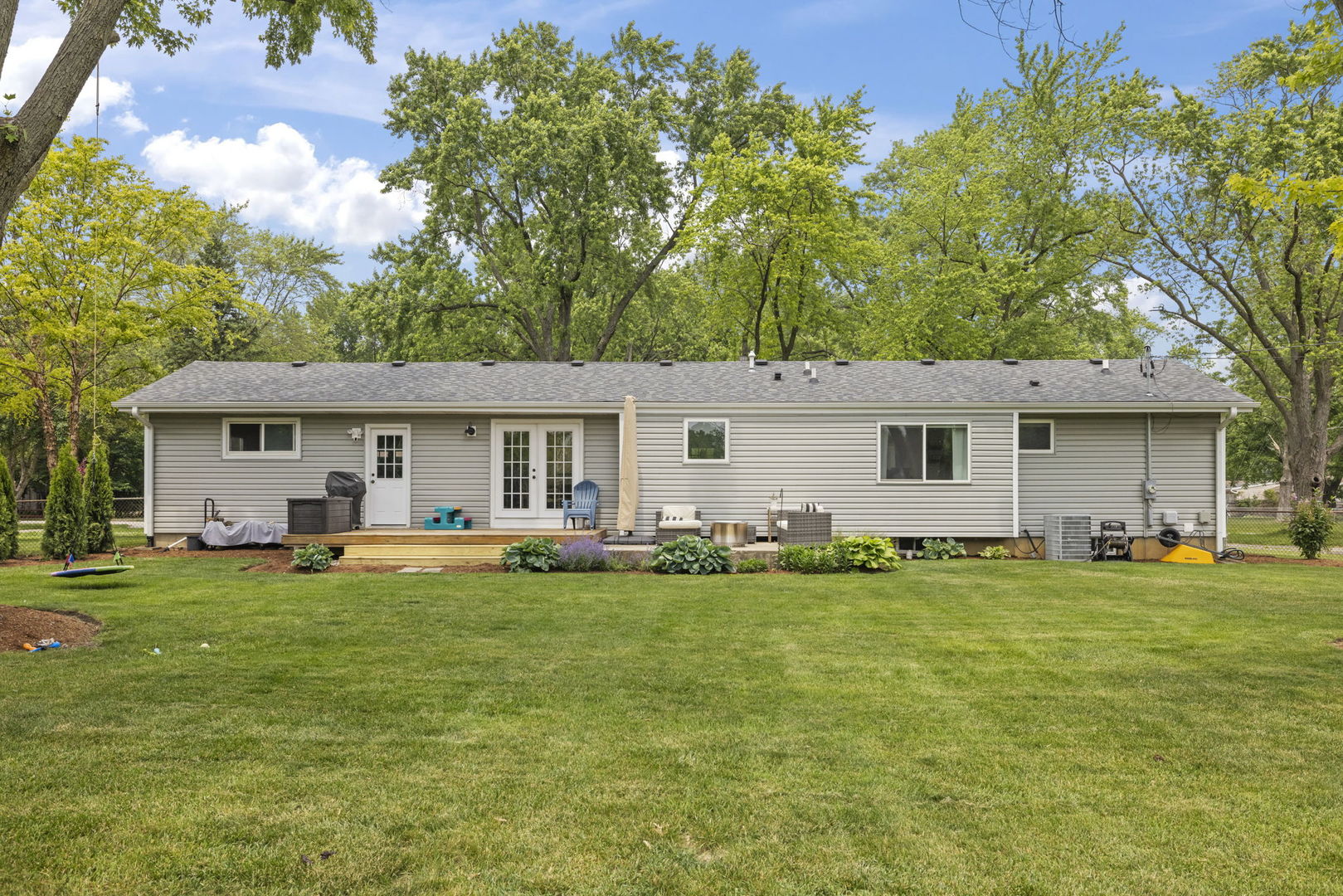 26-w079 Thomas Road Wheaton, IL 60187 - Photo 26 of 32 a front view of house with yard and seating area