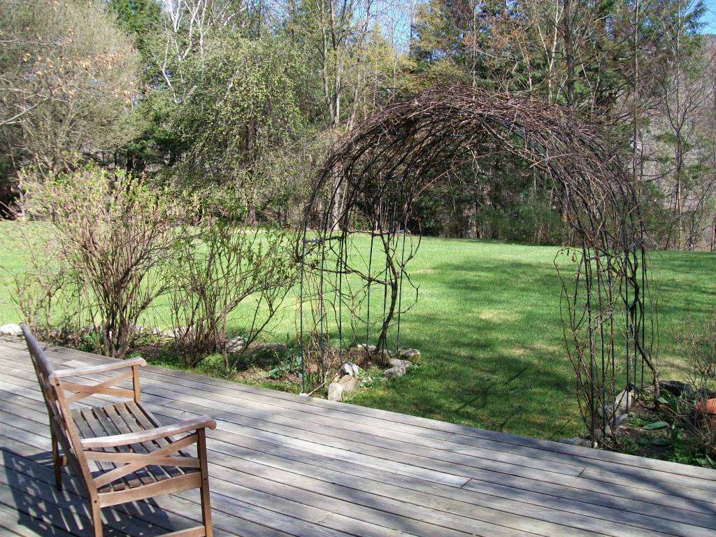 5 Iron Mine Road West Stockbridge, MA 01266 - Photo 11 of 19 a view of yard with green space and seating area