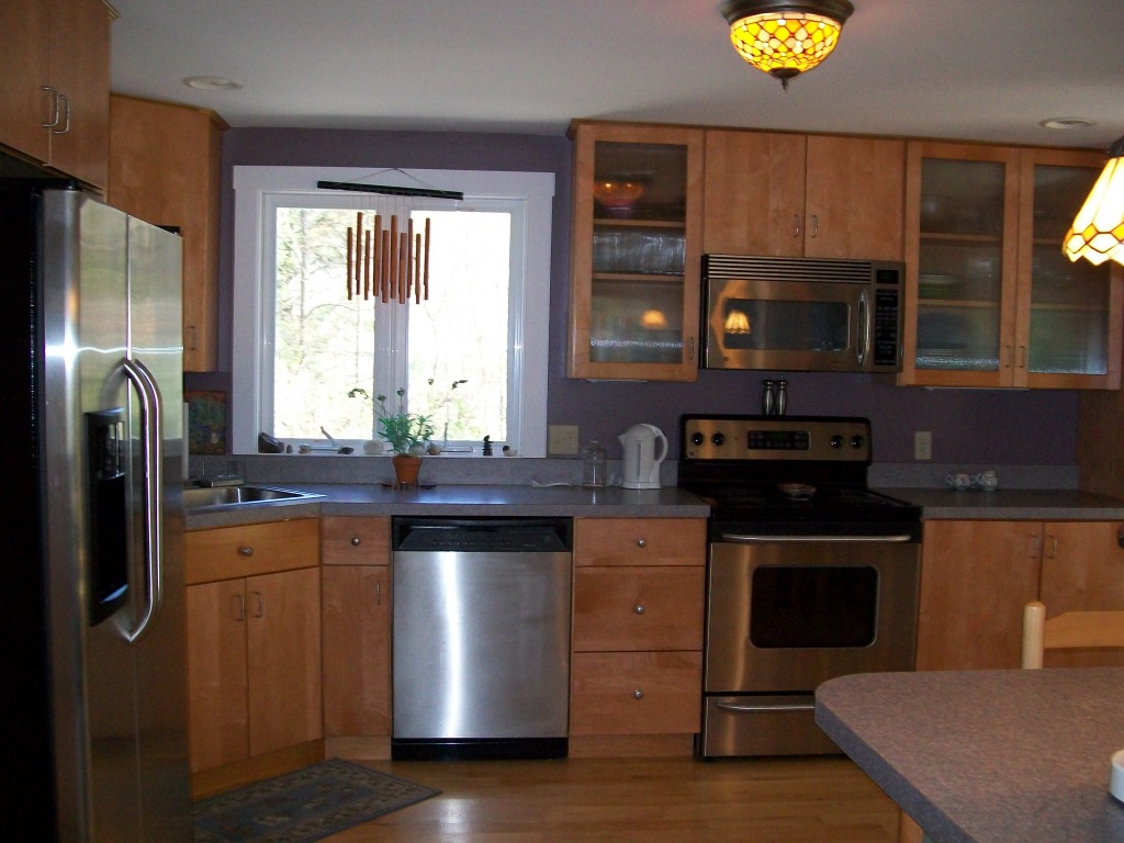 5 Iron Mine Road West Stockbridge, MA 01266 - Photo 7 of 19 a kitchen with stainless steel appliances granite countertop a stove a sink and a refrigerator