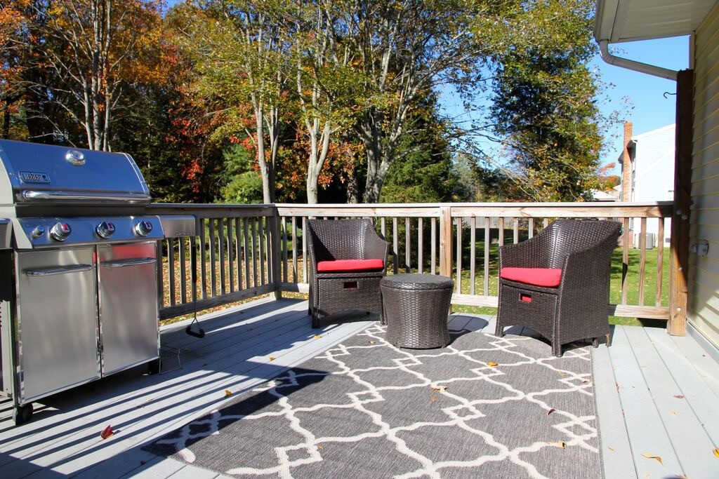 12 Back River Road Amesbury, MA 01913 - Photo 25 of 30 a view of a two chairs with the porch