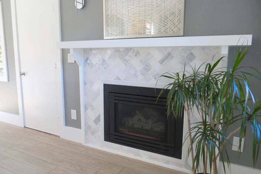 12 Back River Road Amesbury, MA 01913 - Photo 9 of 30 a close view of a fireplace with plants