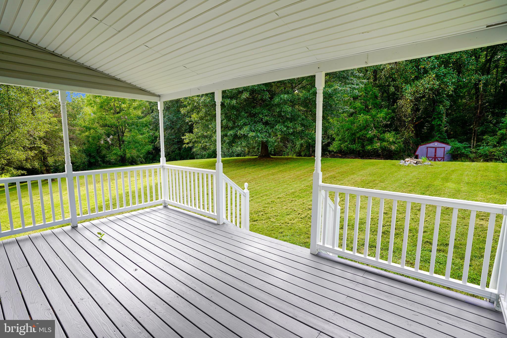 16312 Quail Ridge Drive Rixeyville, VA 22737 - Photo 13 of 52 Covred back Deck