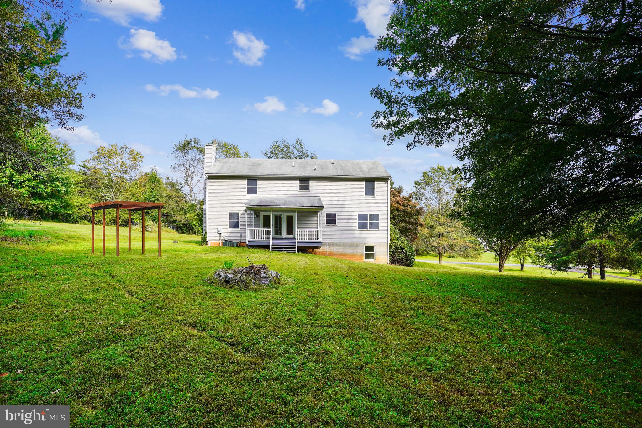 16312 Quail Ridge Drive Rixeyville, VA 22737 - Photo 41 of 52 Back yard and back covered deck