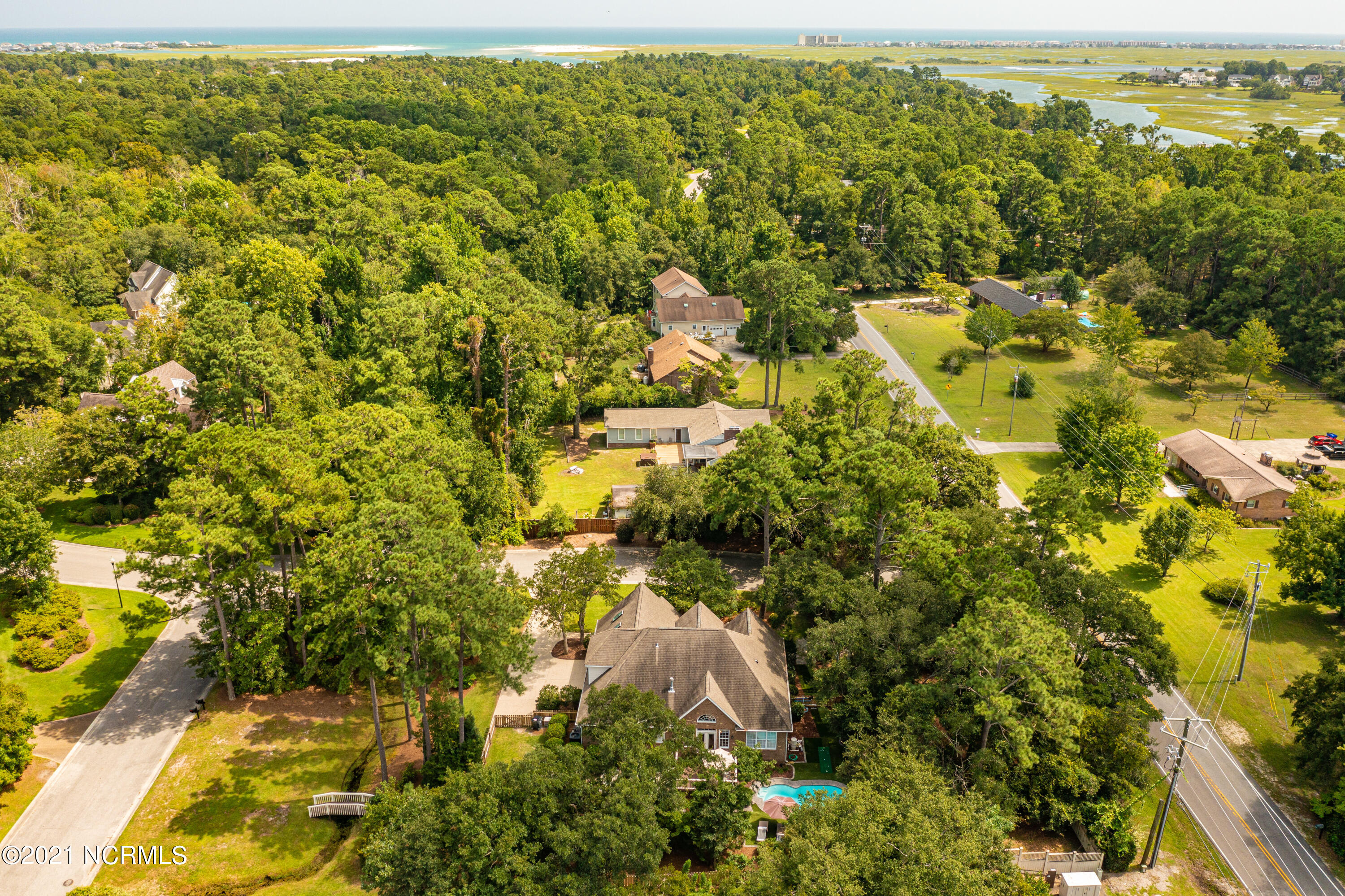 326 Garnercrest Road Wilmington, NC 28411 - Photo 38 of 39 aerial 3