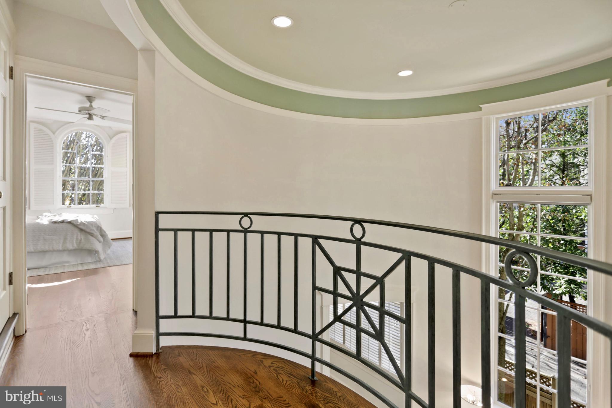 3245 Klingle Road Northwest Washington, DC 20008 - Photo 12 of 33 2nd Level Landing Overlooking Dining Room