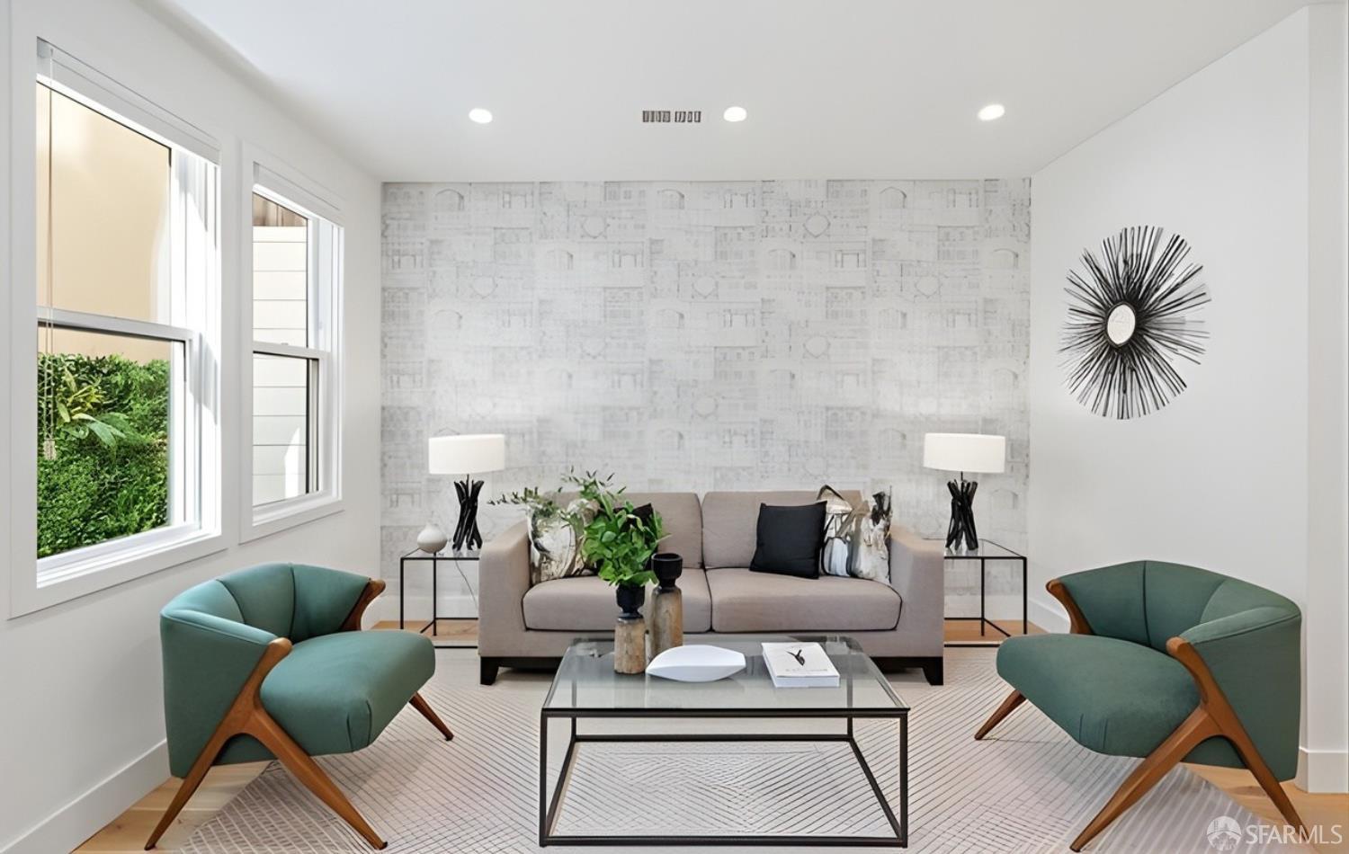 31-33 Prescott Court San Francisco, CA 94133 - Photo 14 of 56 a living room with furniture and a large window