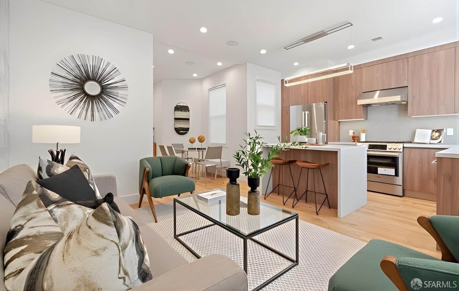 31-33 Prescott Court San Francisco, CA 94133 - Photo 9 of 56 a kitchen with a table and chairs
