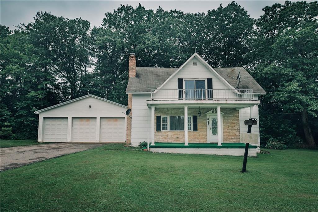 845 Grisemore Road Clymer, PA 15728 - Photo 1 of 21 a front view of a house with a yard and trees