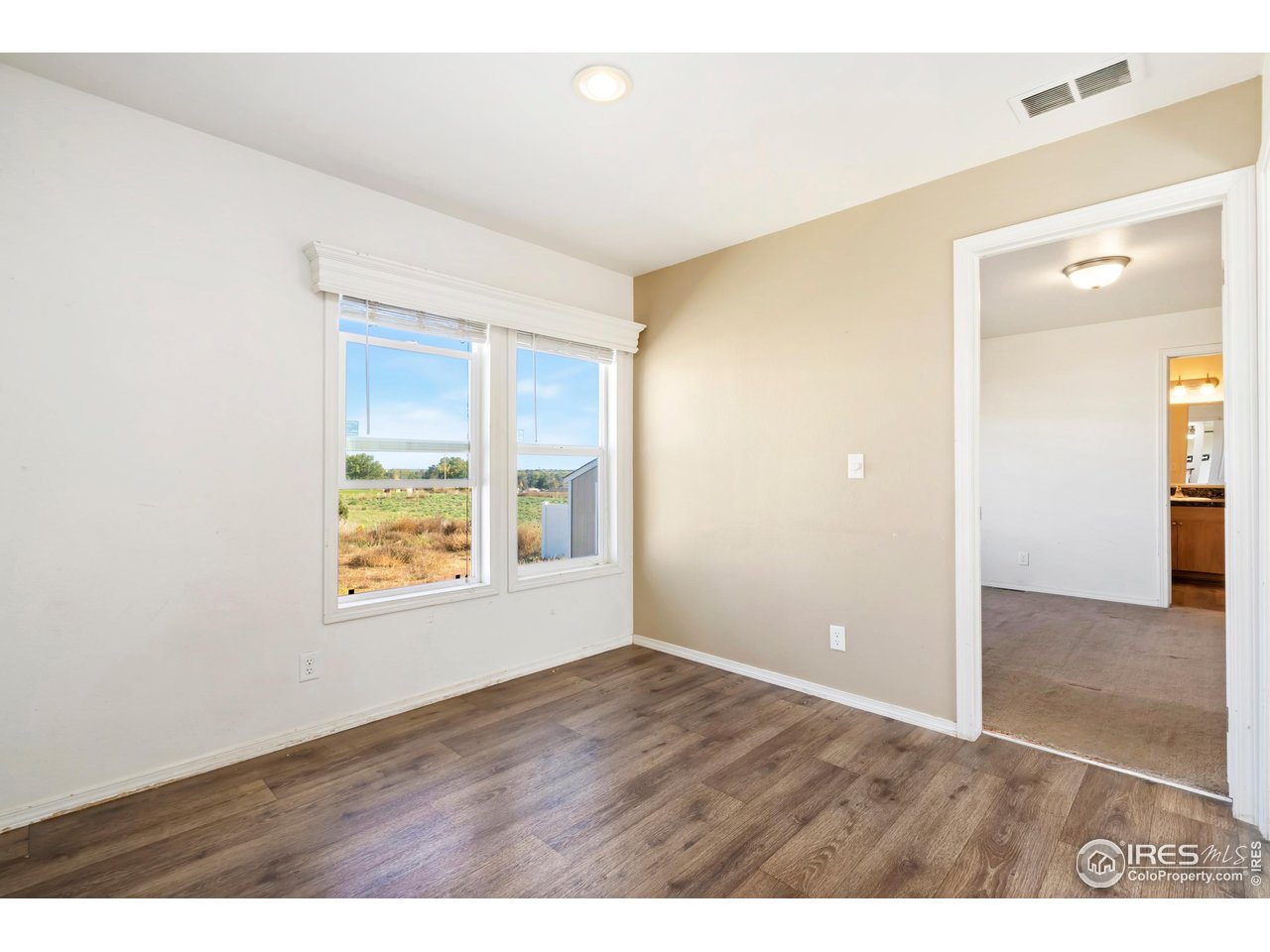 4324 Buffalo Trail Evans, CO 80620 - Photo 10 of 16 an empty room with windows and closet