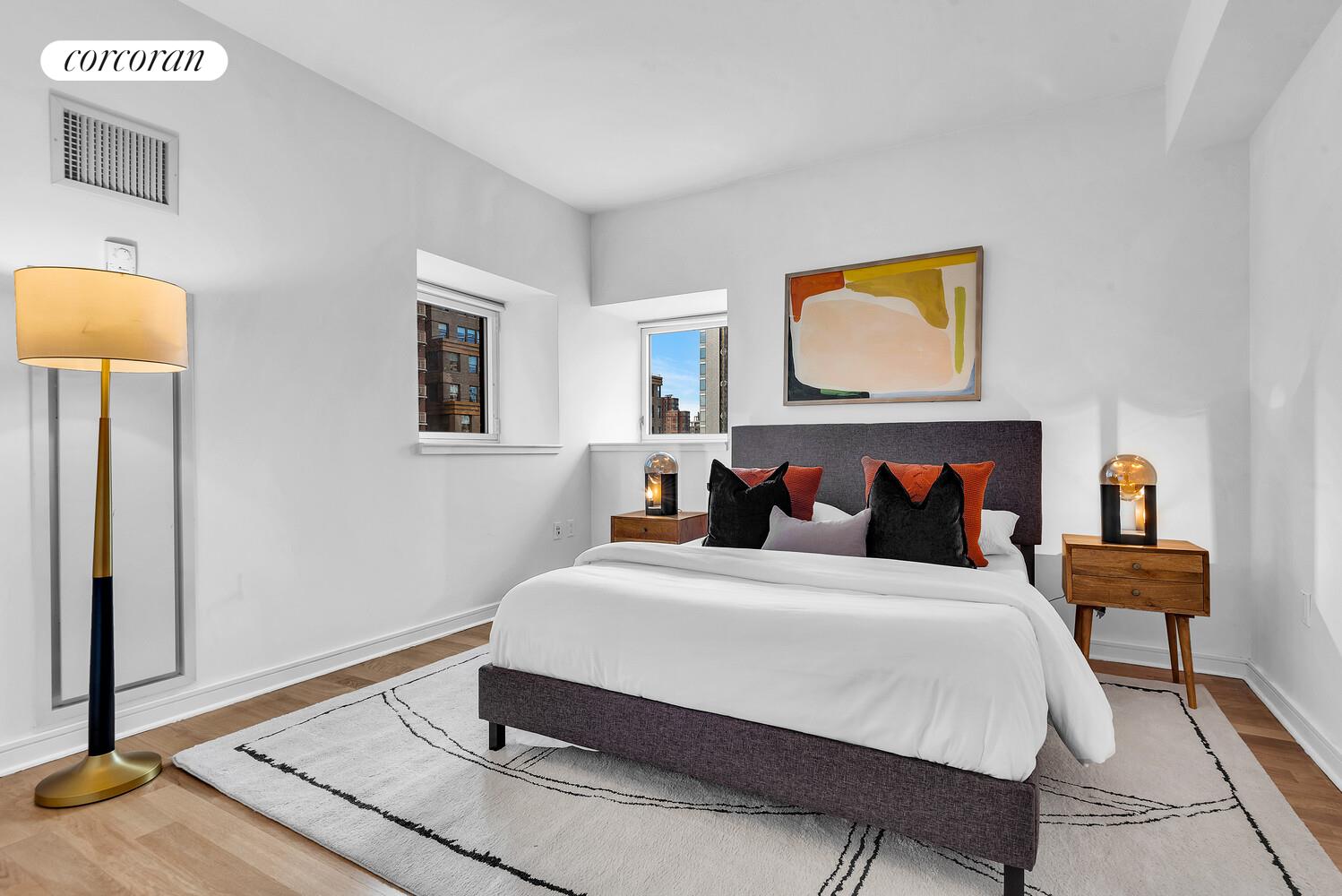 11 East 29th Street, Unit 24C Manhattan, NY 10016 - Photo 9 of 17 a bedroom with bed and window