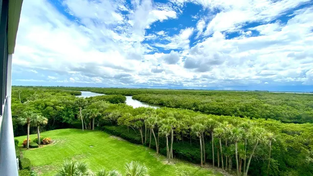 a view of an outdoor space and a yard