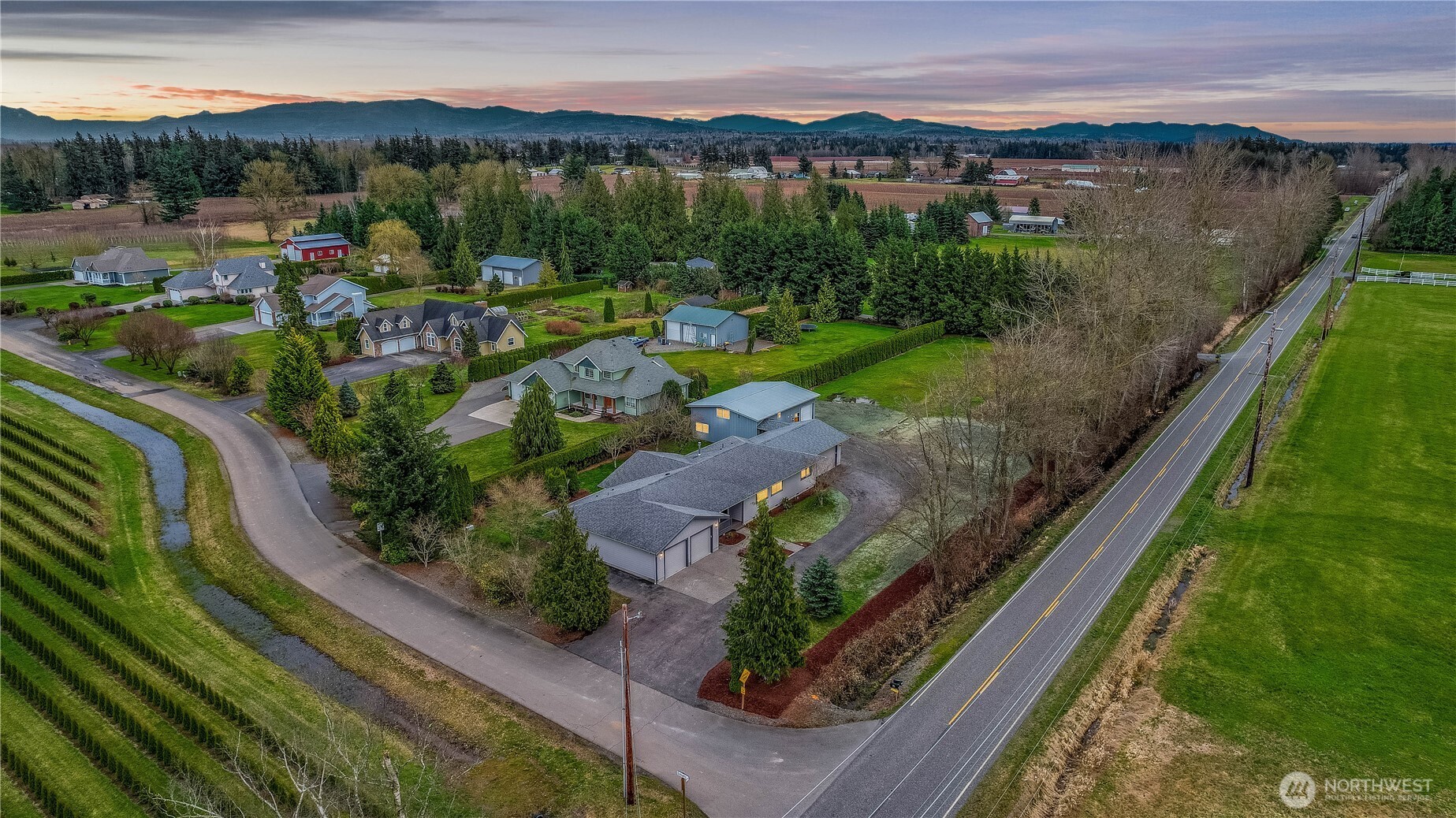 693 Shultz Drive Bellingham, WA 98226 - Photo 3 of 34 an aerial view of a house with a garden