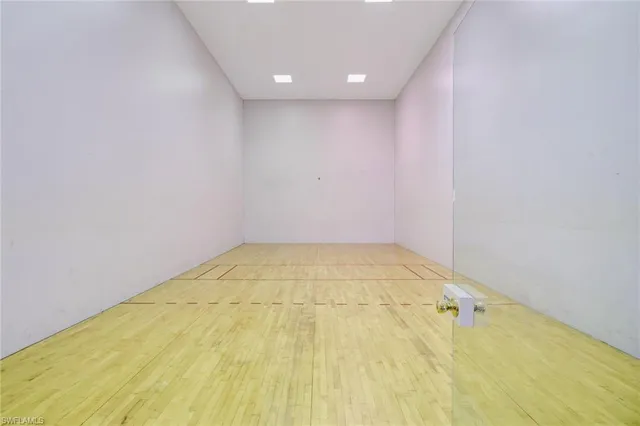 a view of empty room
