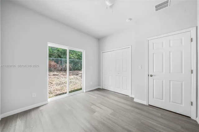 wooden floor in an empty room