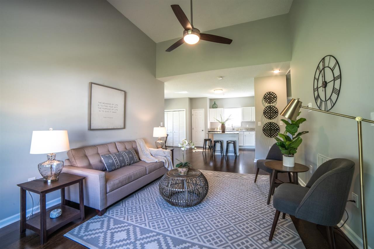 2324 K K Wesley Way Raleigh, NC 27610 - Photo 2 of 24 Living with Cathedral Ceilings