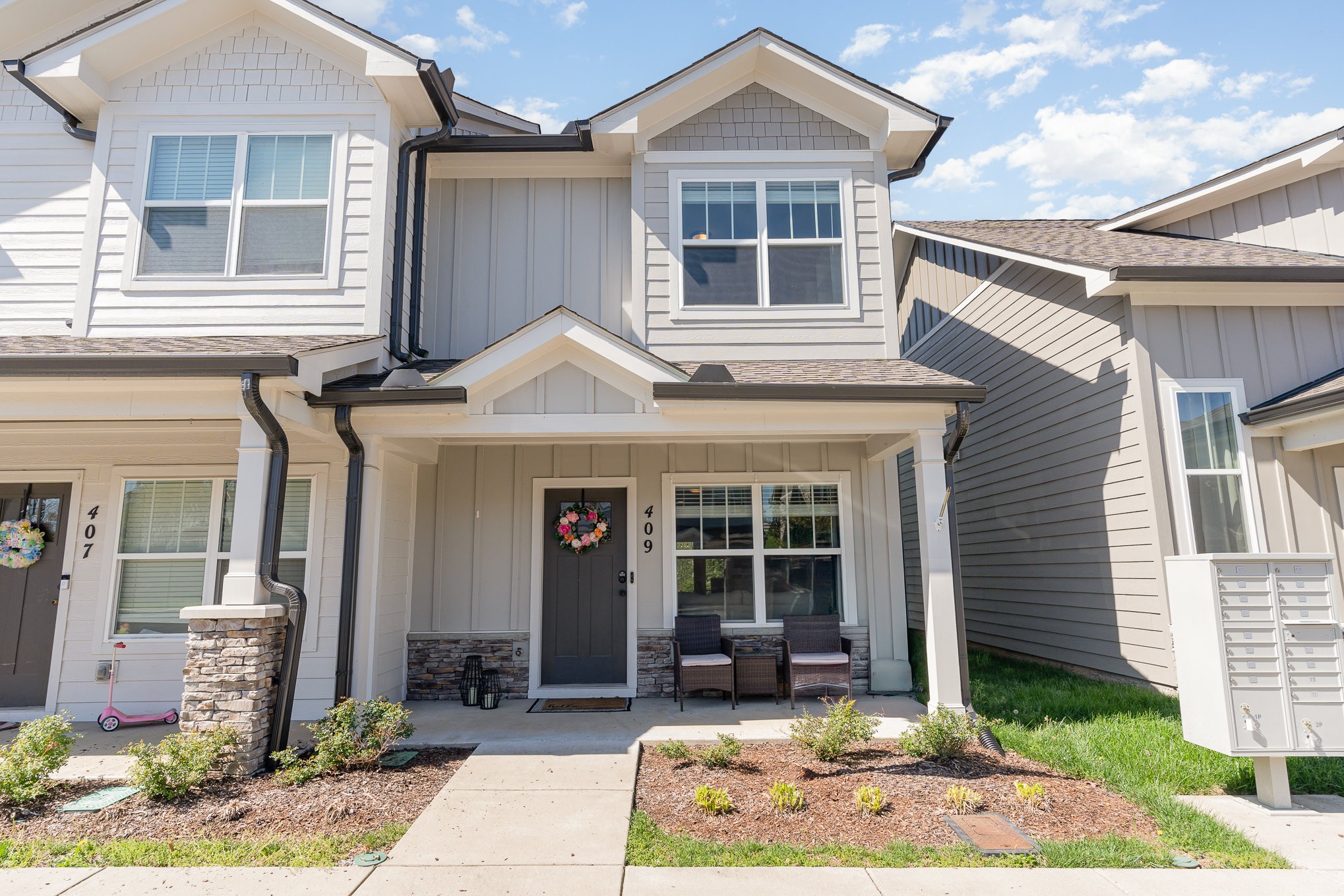 409 Bell Forge White Bluff, TN 37187 - Photo 1 of 17 a front view of a house with garden