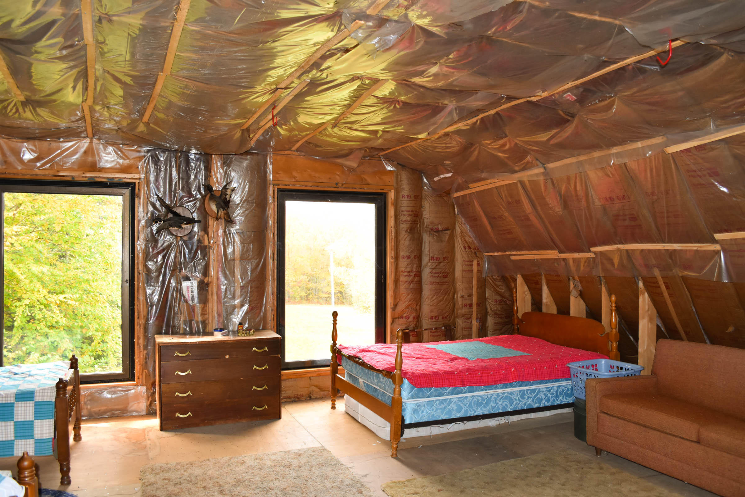 369 Old County Road Garland, ME 04939 - Photo 15 of 24 15. Upstairs insulted ready to be finish