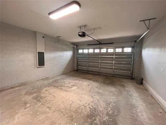 a view of a room with an empty space