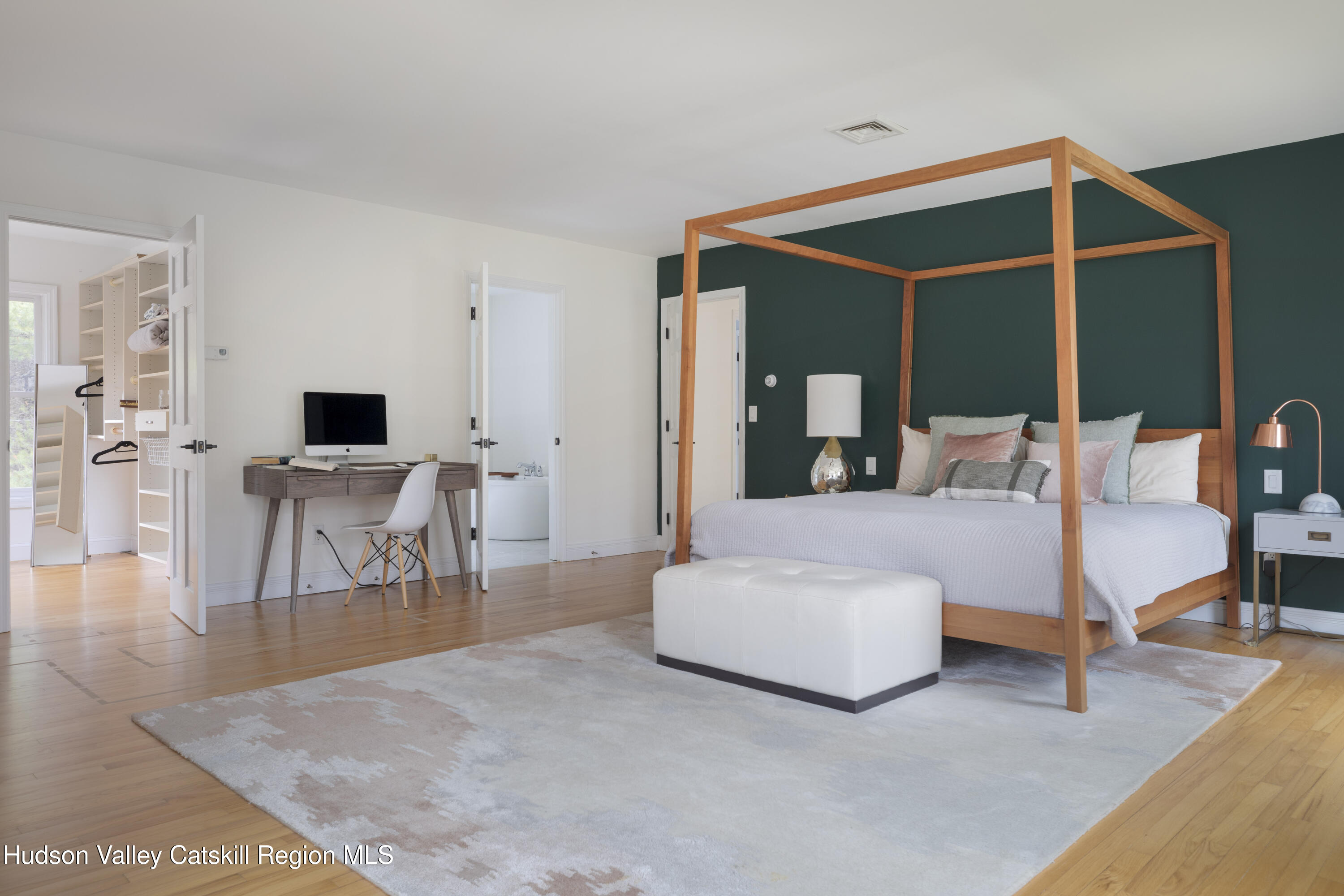 79 Stillwater Road Stone Ridge, NY 12484 - Photo 16 of 29 a living room with furniture and wooden floor