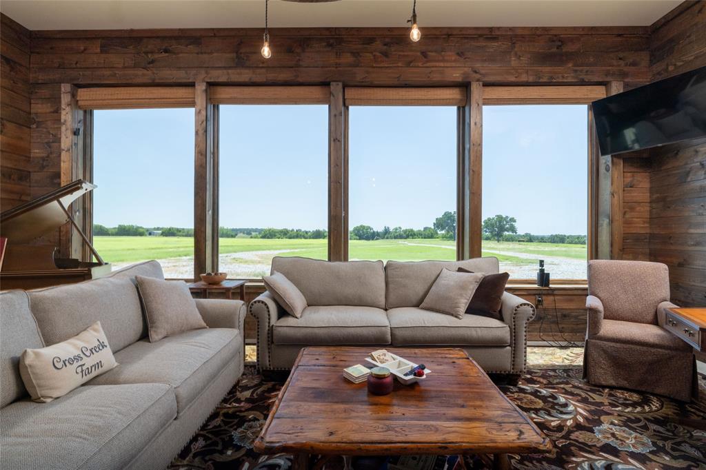1370 Parker Dairy Road Forestburg, TX 76239 - Photo 8 of 35 a living room with furniture and a large window