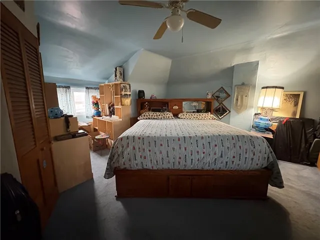 a room with storage and utility