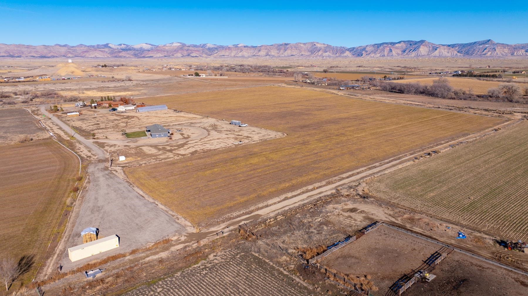 1835 O Road Fruita, CO 81521 - Photo 28 of 30 an aerial view of ocean and a mountain