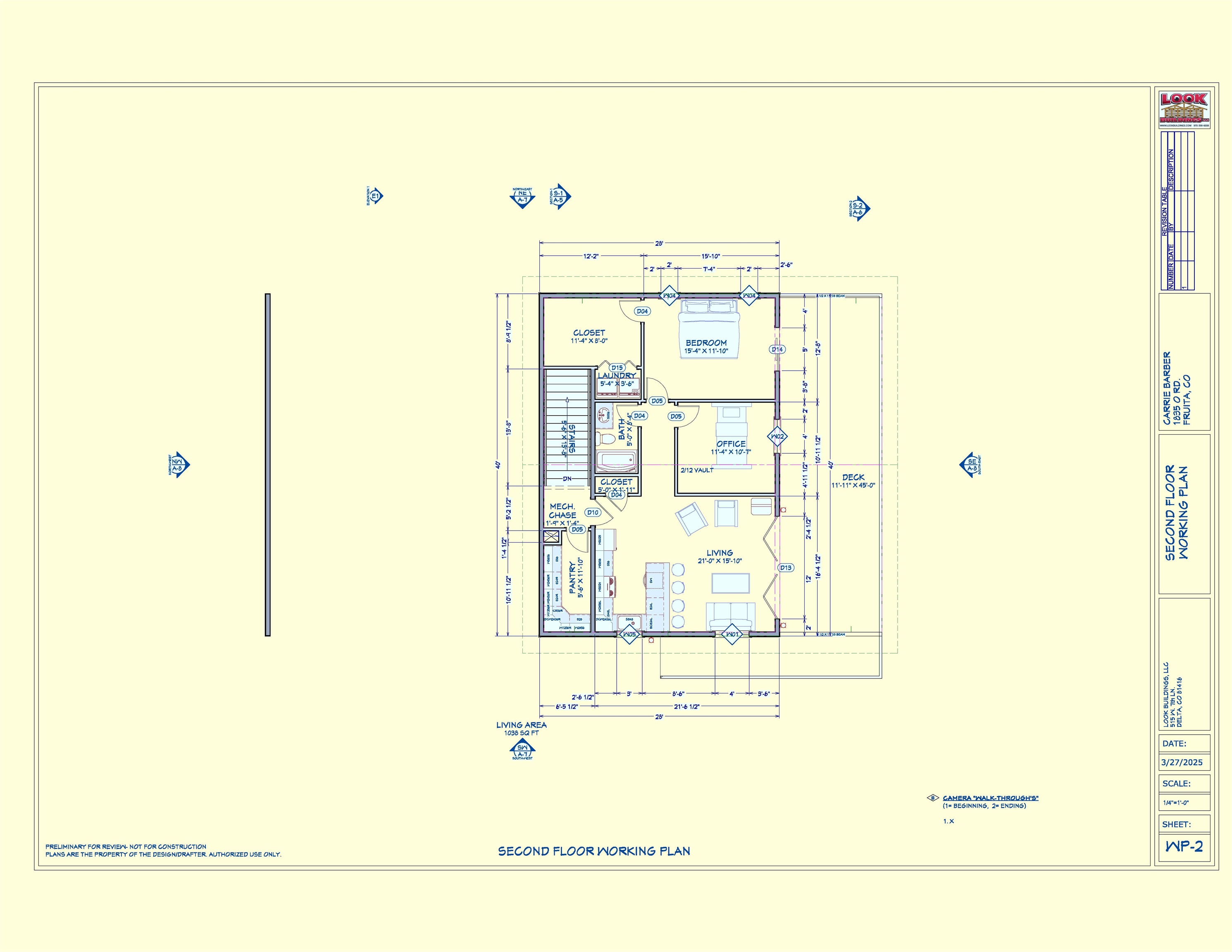 1835 O Road Fruita, CO 81521 - Photo 7 of 30 a picture of a room with a floor plan