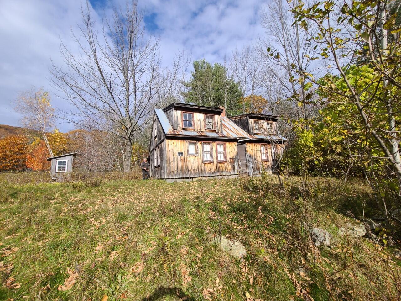 177 Mountain Road Denmark, ME 04022 - Photo 2 of 16 02-front exterior with outhouse
