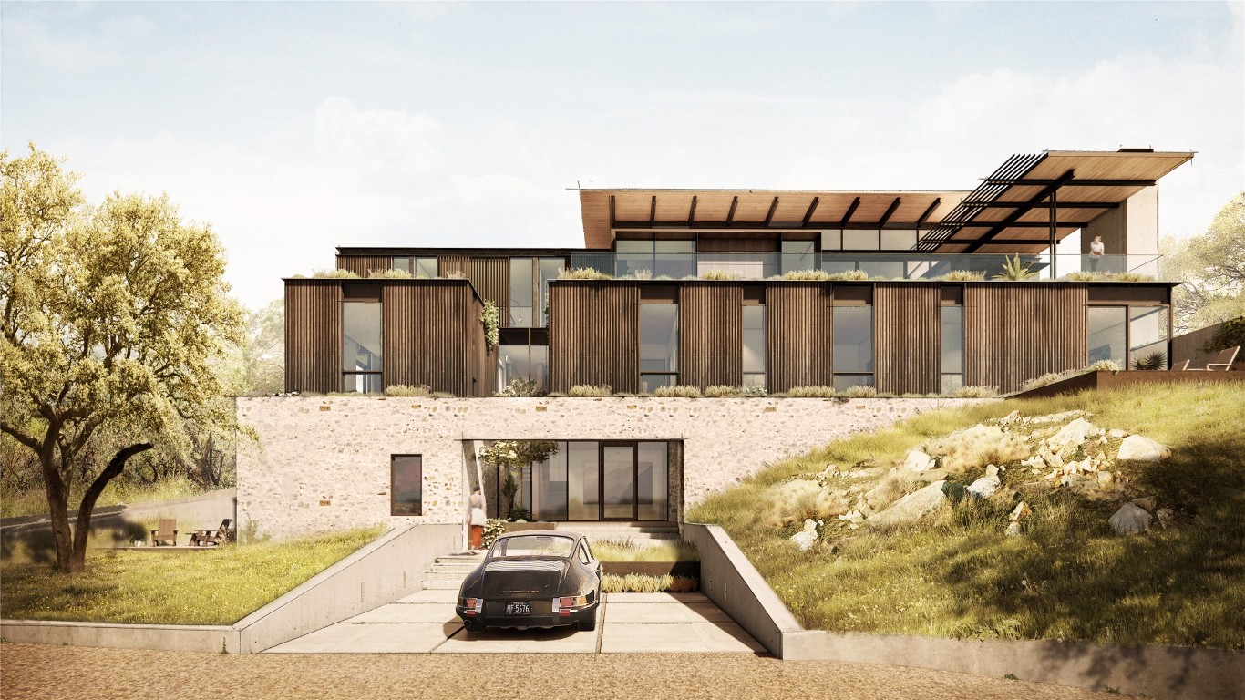 6 Martelli Lane Austin, TX 78746 - Photo 5 of 10 a view of a house with wooden floor