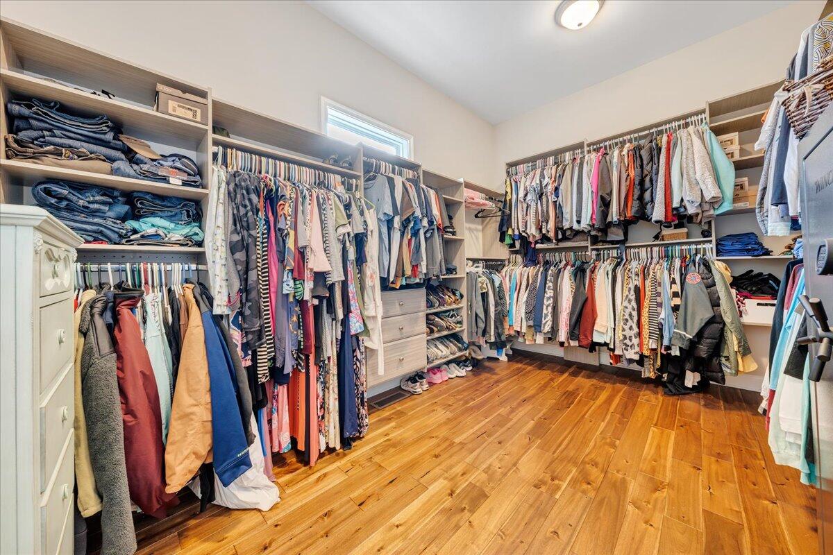 198 Thornblade Way Blue Ridge, VA 24064 - Photo 41 of 78 a view of walk in closet with clothes