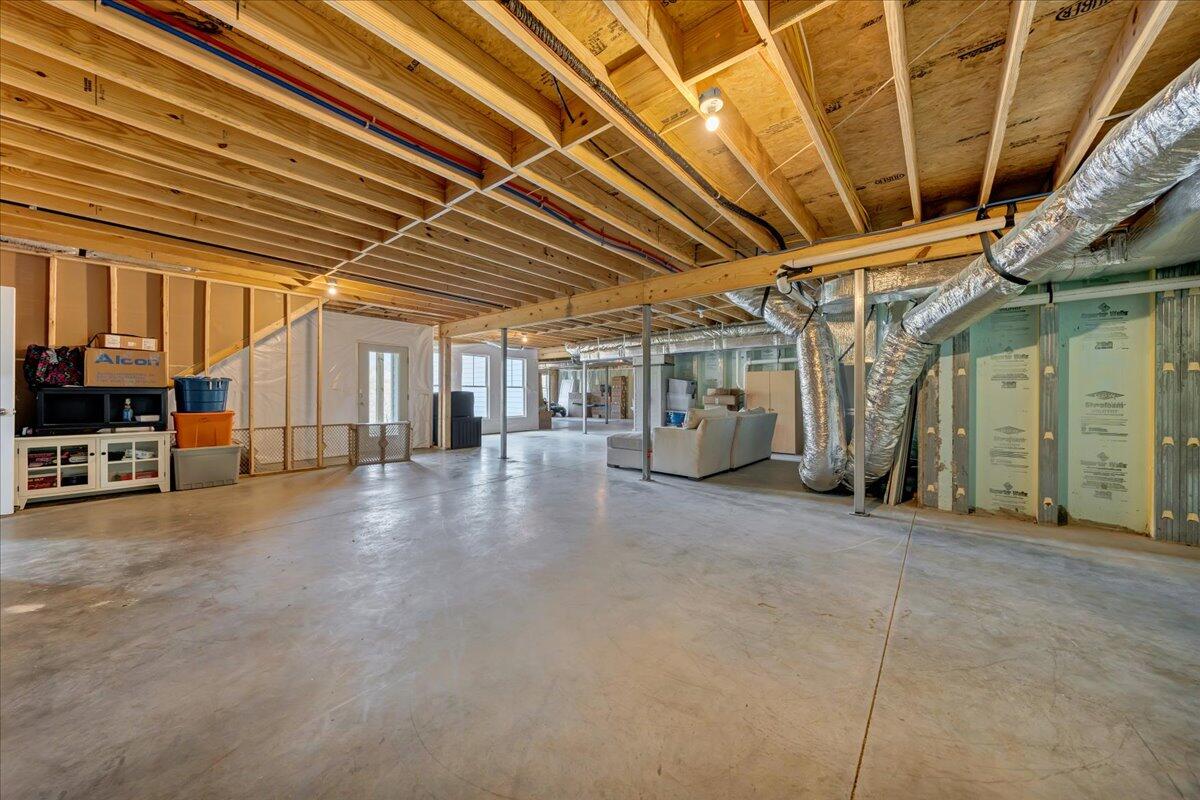 198 Thornblade Way Blue Ridge, VA 24064 - Photo 46 of 78 Unfinished side of basement