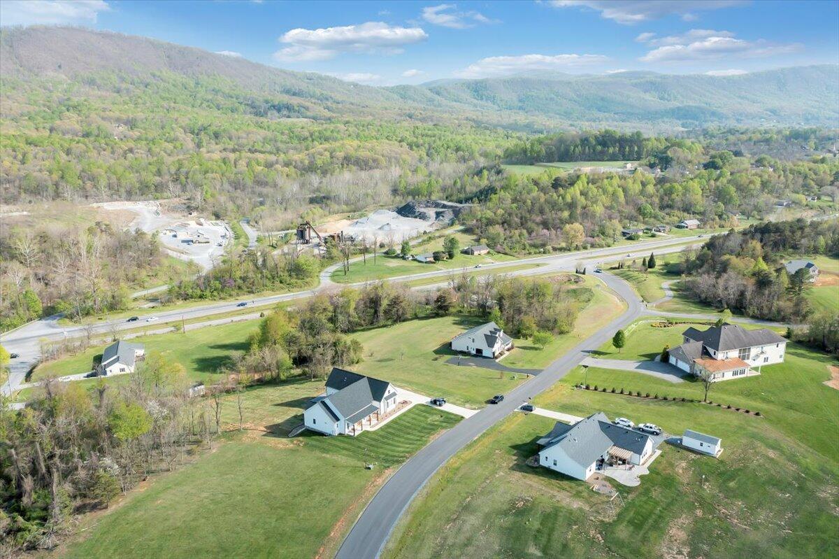 198 Thornblade Way Blue Ridge, VA 24064 - Photo 72 of 78 a view of a lake with a mountain