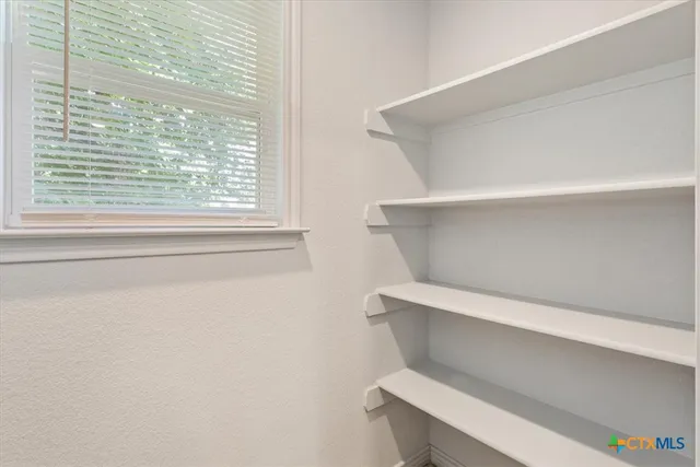 a view of outdoor space and wooden floor