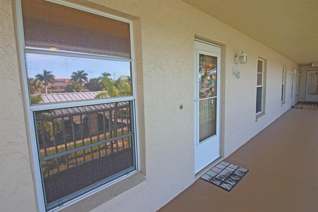 220 Coldeway Drive, Unit 123 Punta Gorda, FL 33950 - Photo 55 of 59 a view of a entryway door of the house
