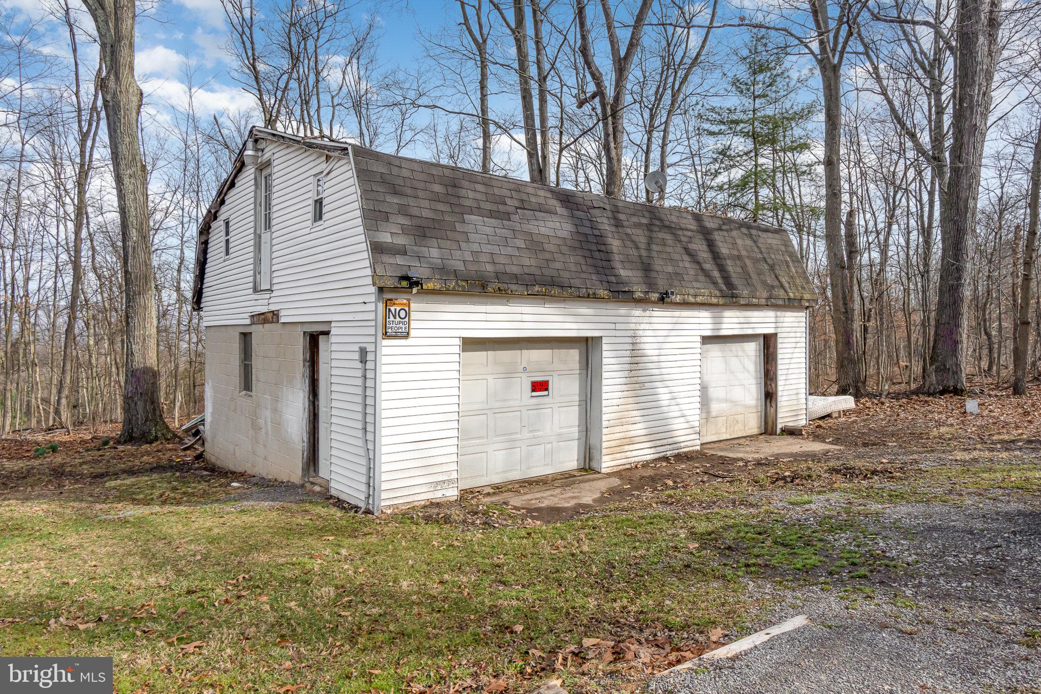 5600 Middle Ridge Road Newport, PA 17074 - Photo 3 of 56 Charming rustic garage in serene woods.
