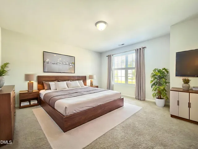 an empty room with an entryway