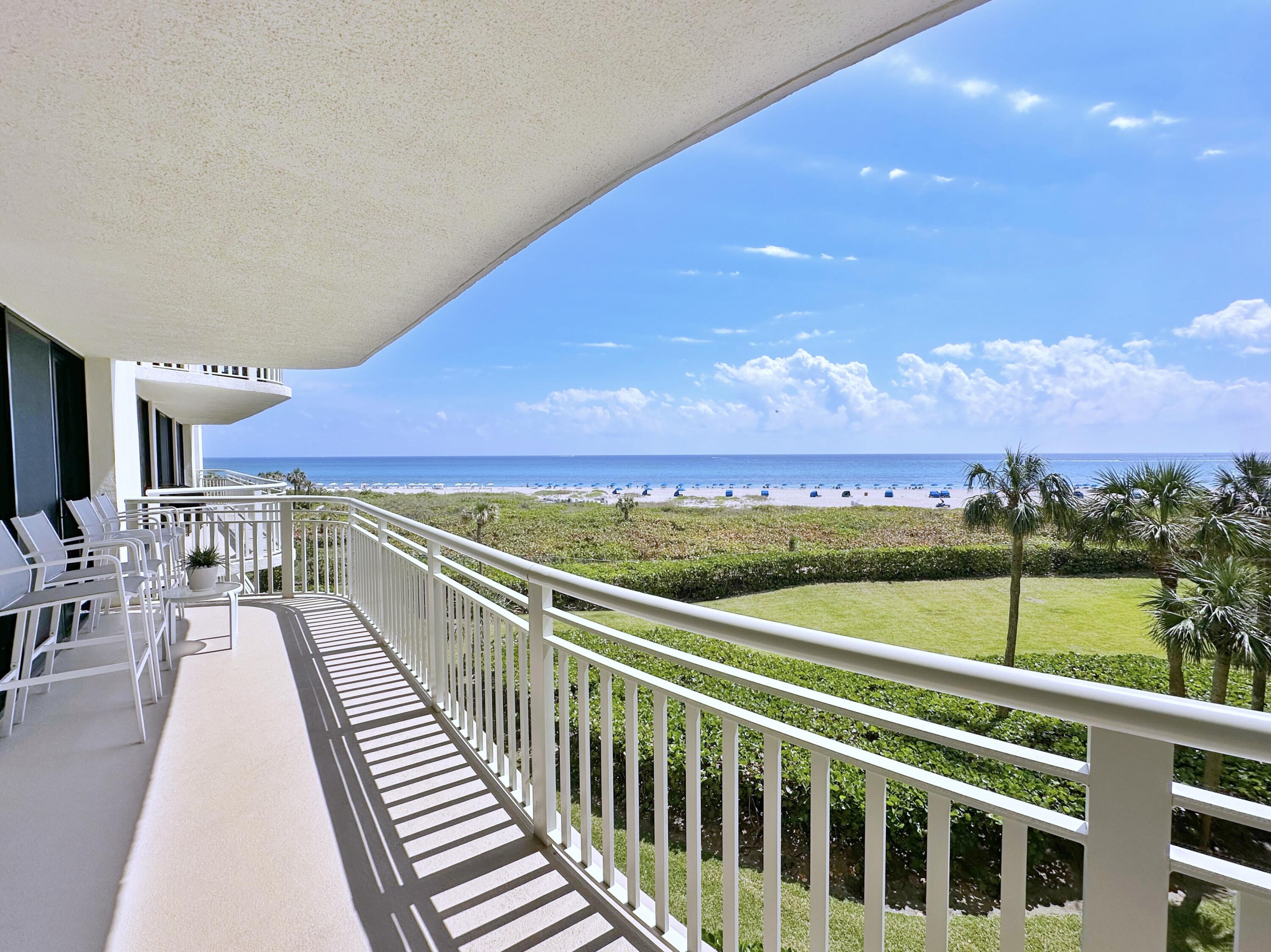 3000 North Ocean Drive, Unit 4D Singer Island, FL 33404 - Photo 2 of 58 Spacious Balcony