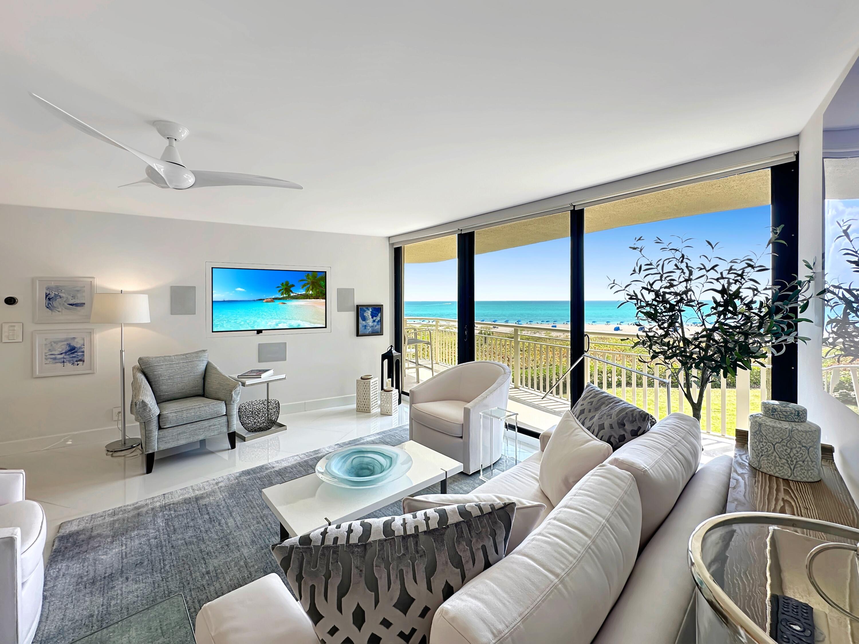 3000 North Ocean Drive, Unit 4D Singer Island, FL 33404 - Photo 4 of 58 Living Room