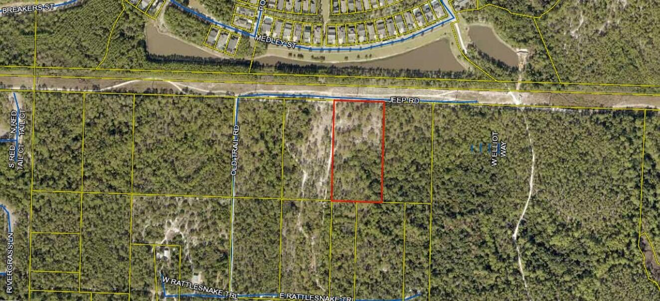 Lot 3 Jeep Rd Inlet Beach Inlet Beach, FL 32461 - Photo 6 of 10 Jeep Road Parcel Map