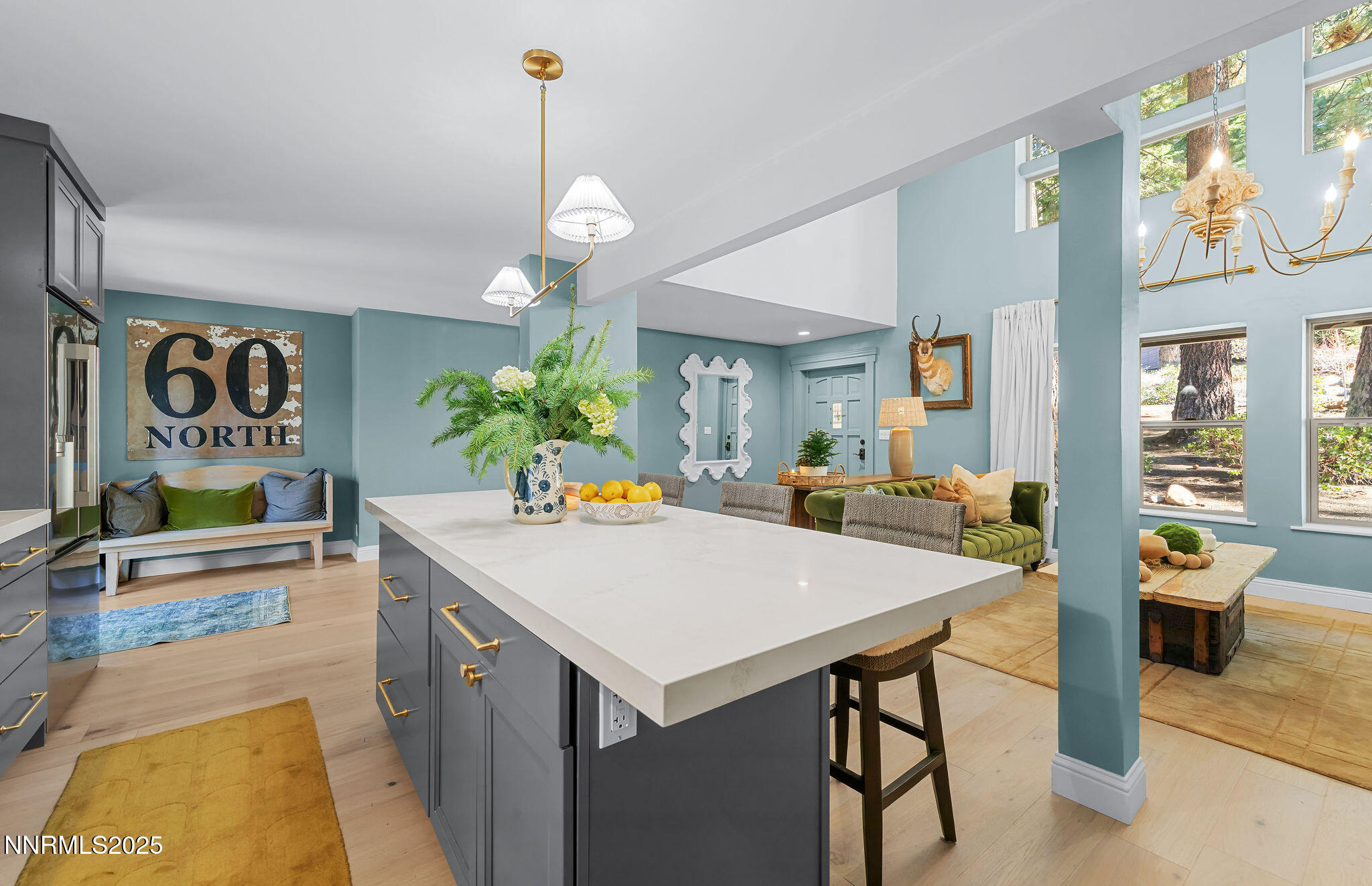 174 Hall Court Stateline, NV 89449 - Photo 14 of 40 a view of a dining room with furniture and chandelier