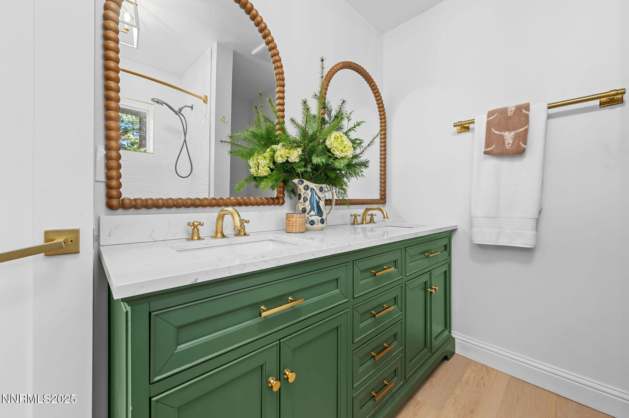 174 Hall Court Stateline, NV 89449 - Photo 25 of 40 a bathroom with a sink and a mirror