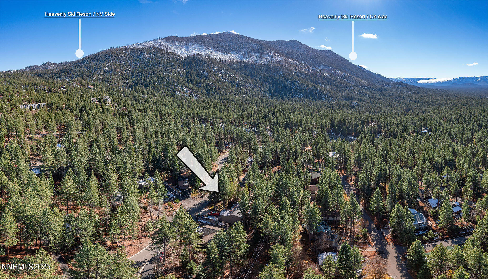 174 Hall Court Stateline, NV 89449 - Photo 35 of 40 a view of a lush green hillside and a building