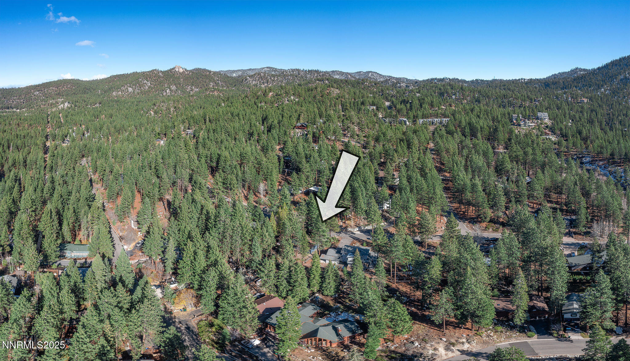 174 Hall Court Stateline, NV 89449 - Photo 38 of 40 a view of a city with lush green forest