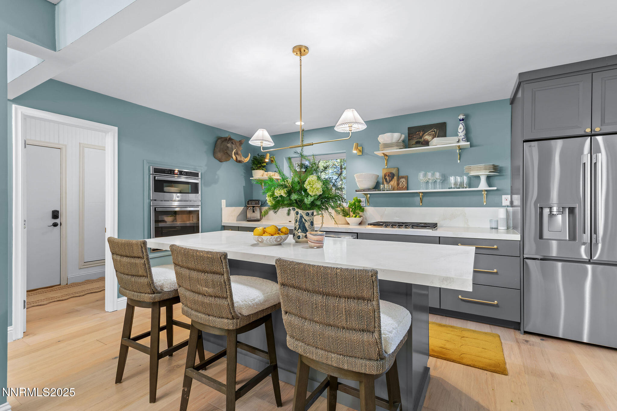 174 Hall Court Stateline, NV 89449 - Photo 8 of 40 a dining room with furniture and a kitchen view
